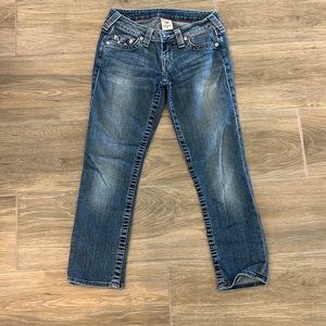 True Religion ankle jeans